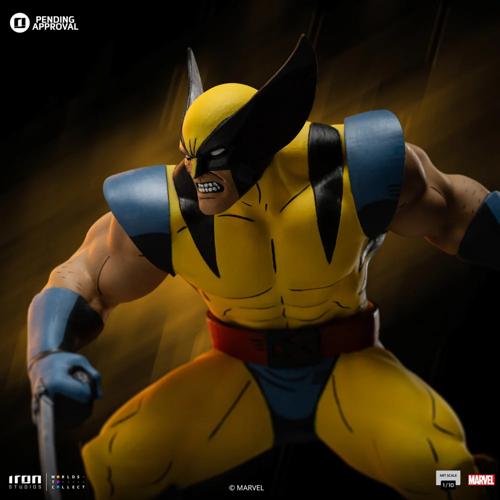 Iron Studios - Art Scale 1/10 - Marvel - X-Men ’97 - Wolverine Statue 15cm - flash vidéo