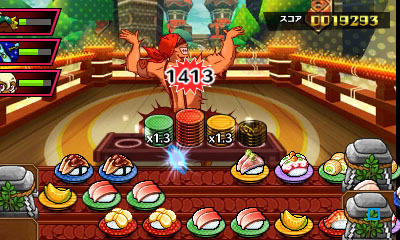 Sushi Striker : The Way of Sushido - flash vidéo