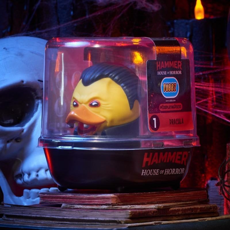 Hammer: House of Horror - Canard de bain à collectionner TUBBZ Dracula - flash vidéo