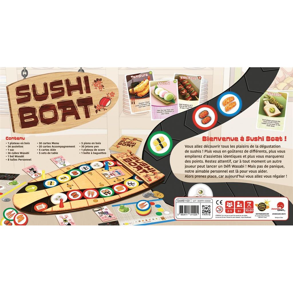Sushi Boat - flash vidéo