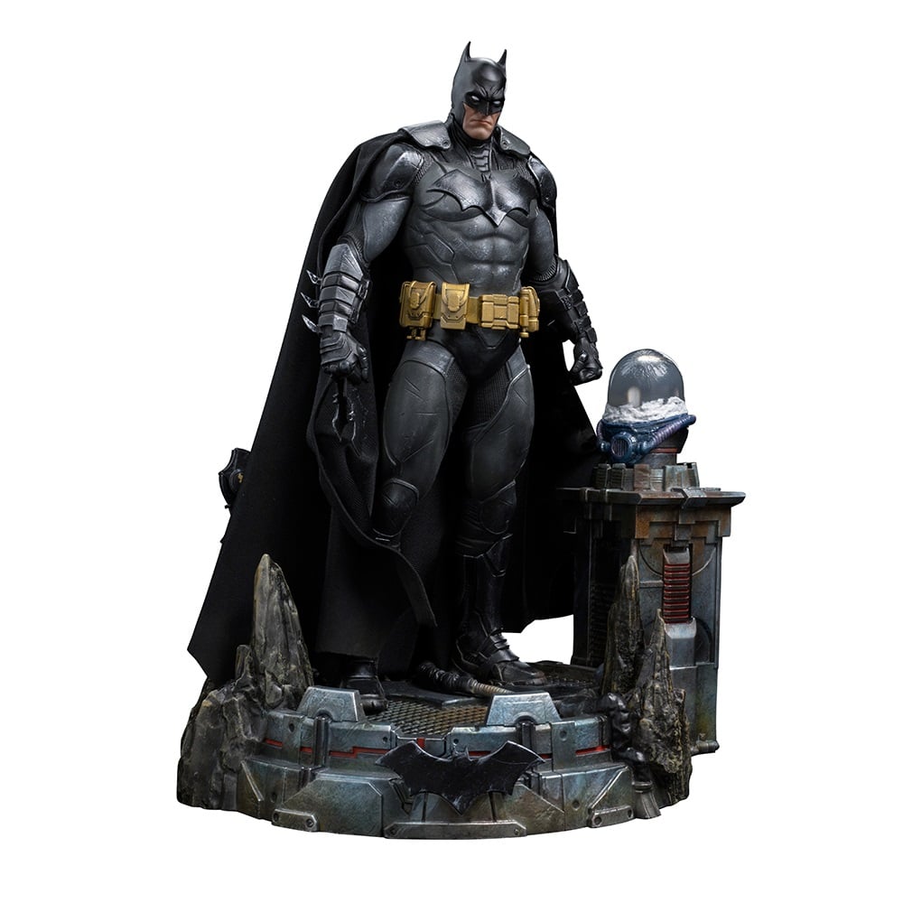 Iron Studios - Deluxe Arts Scale 1/10 - DC Comics - Batman Unleashed Statue 24cm - flash vidéo