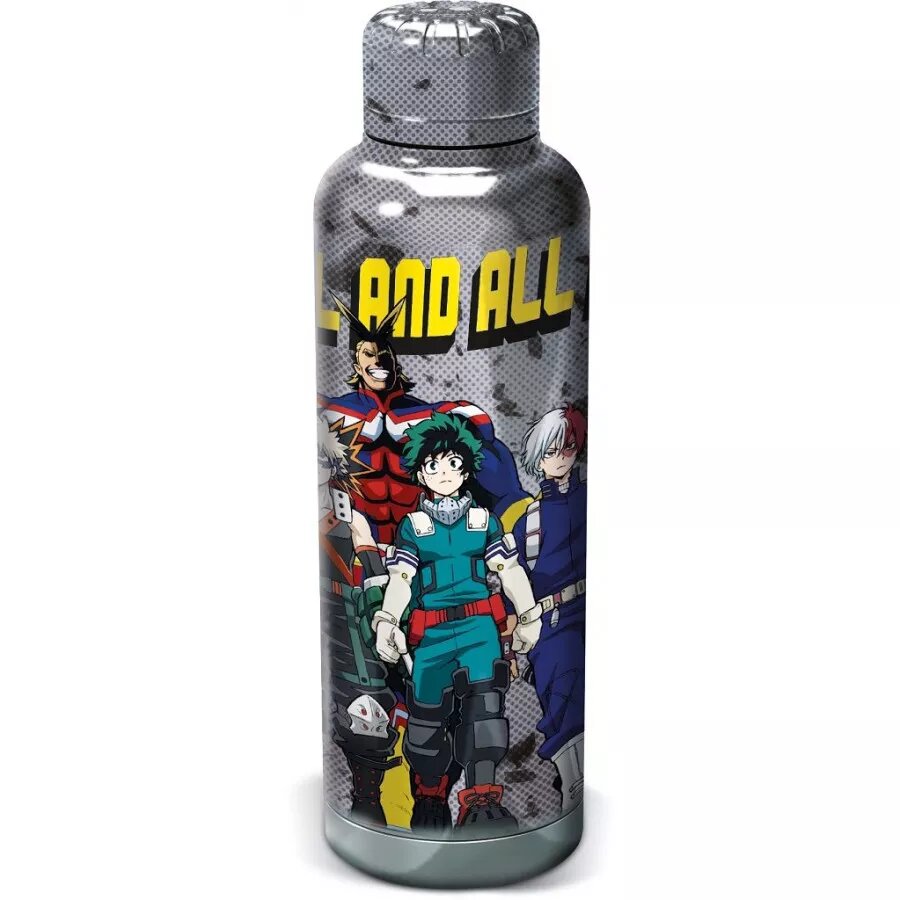 My Hero Academia - Bouteille Isotherme en Acier Inoxydable - 515 ML - flash vidéo