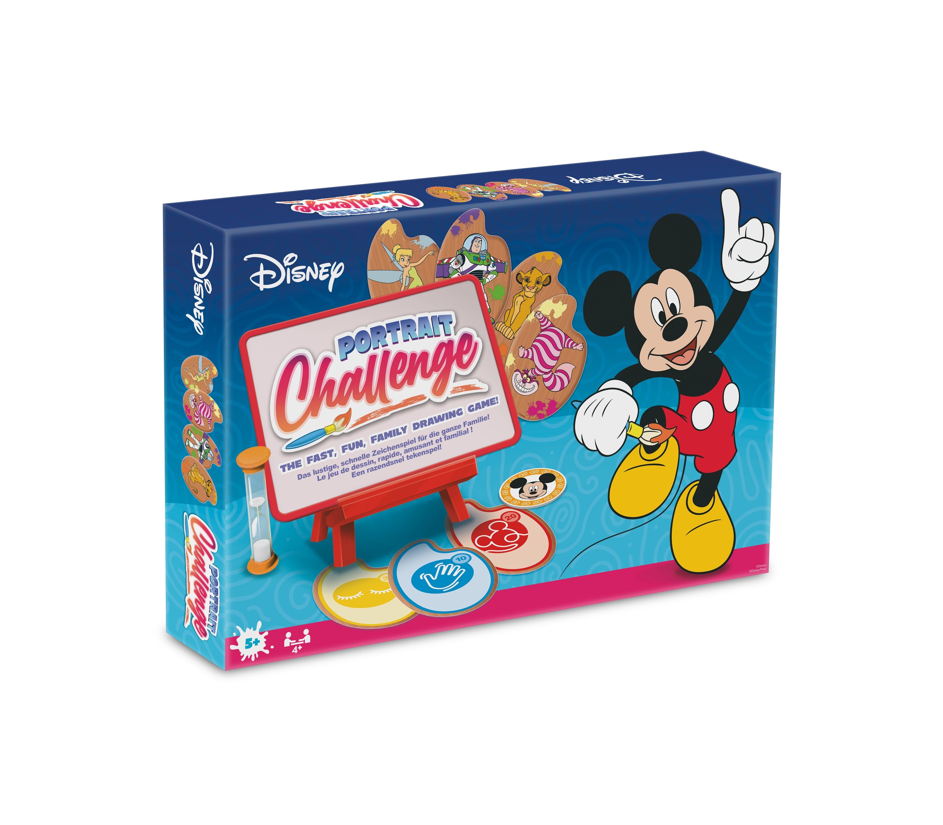 Shuffle - Jeu de société de dessin Disney Portrait Challenge - flash vidéo