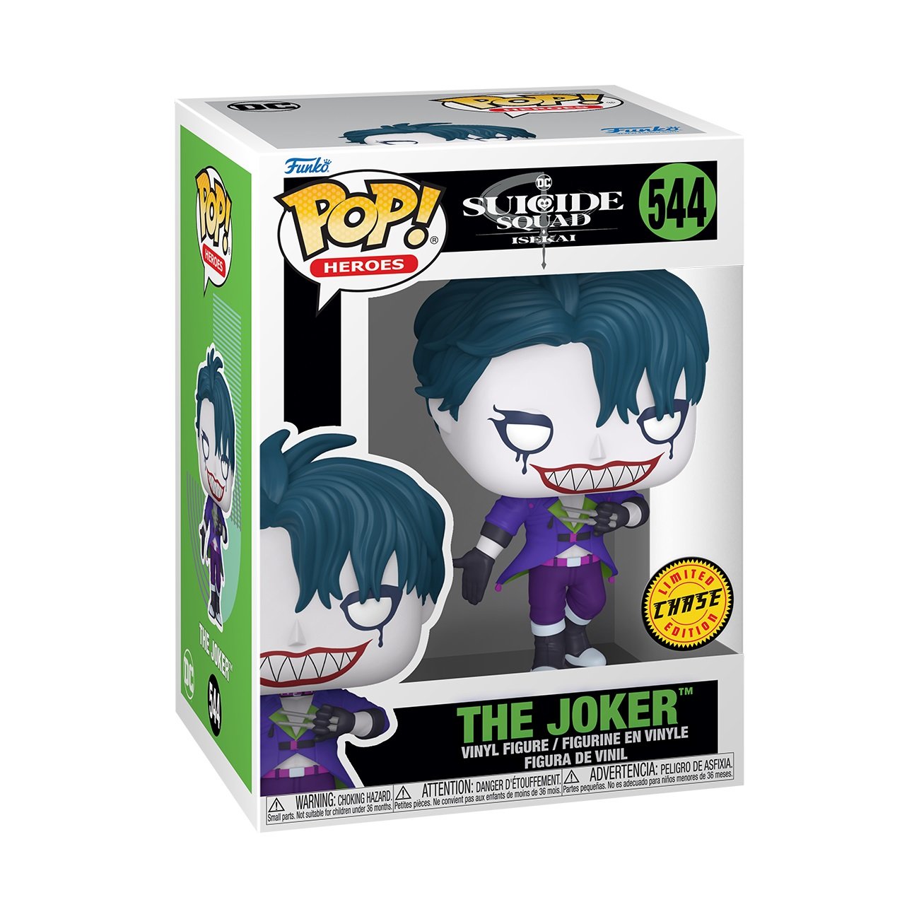 Funko Pop! Animation: DC Comics: Suicide Squad - The Joker (Chance of Special Chase Edition) - flash vidéo