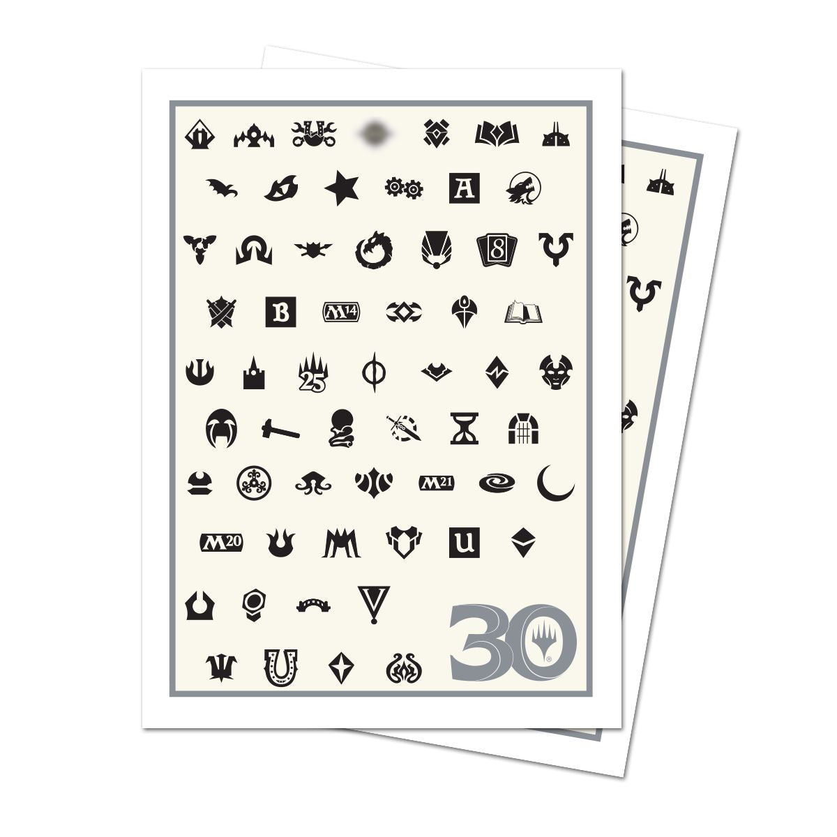 Ultra Pro - Magic: The Gathering - Sachet de 105 APEX protèges cartes standard - 30ème Anniversaire (63 x 89 mm) - flash vidéo