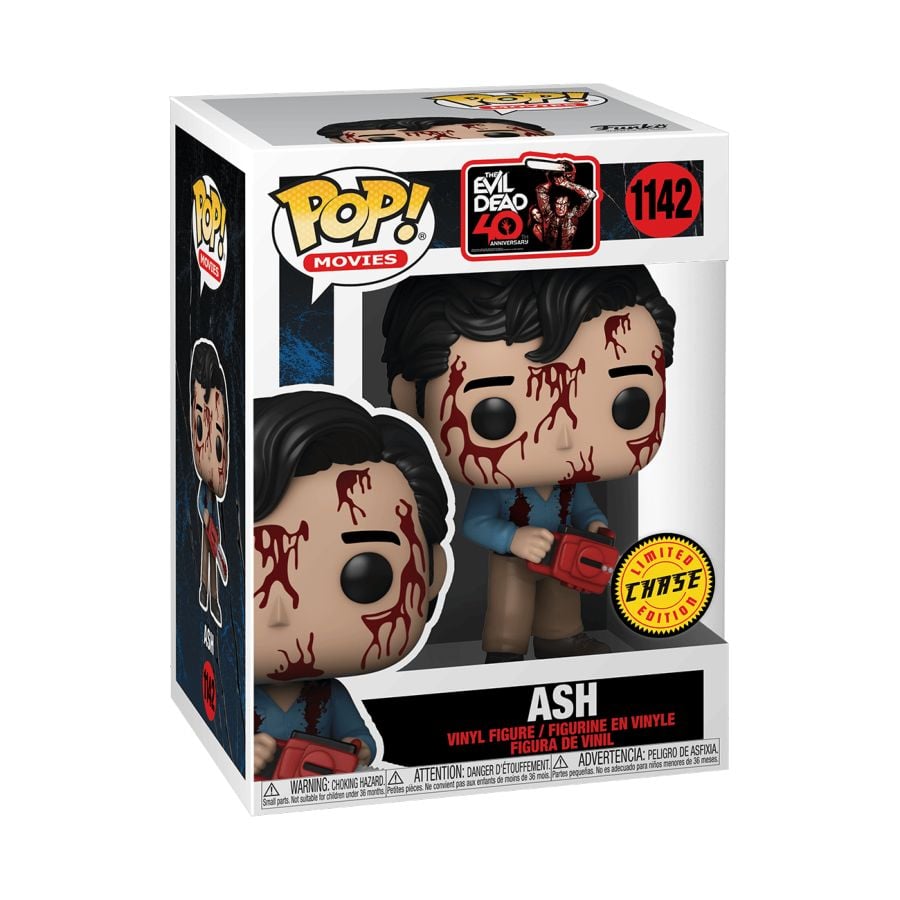Funko Pop! Movies: Evil Dead Anniversary - Ash (with Bloody Chase) - flash vidéo