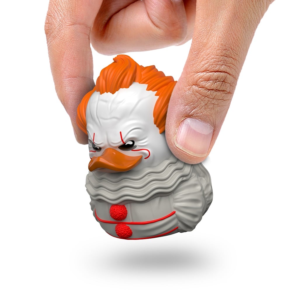 Numskull - Mini TUBBZ Canard de bain - Ça - Pennywise (Édition baignoire) - 8cm - flash vidéo