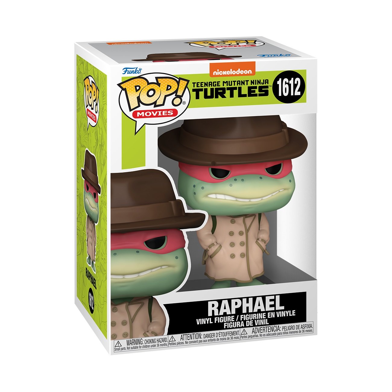Funko Pop! Movies: Teenage Mutant Ninja Turtles - Raphael (with Coat & Hat) - flash vidéo
