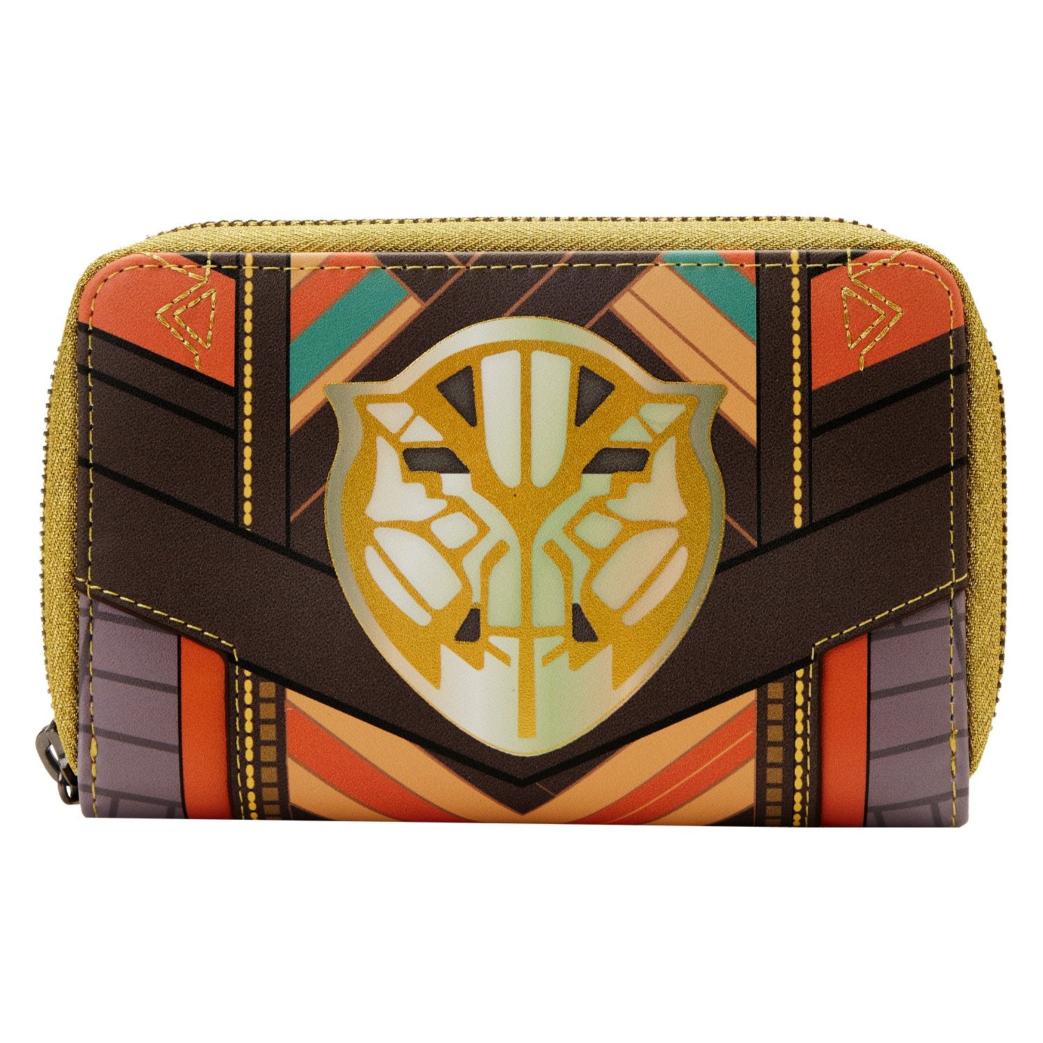 Loungefly: Marvel Black Panther Okoye Cosplay Zip Around Wallet - flash vidéo