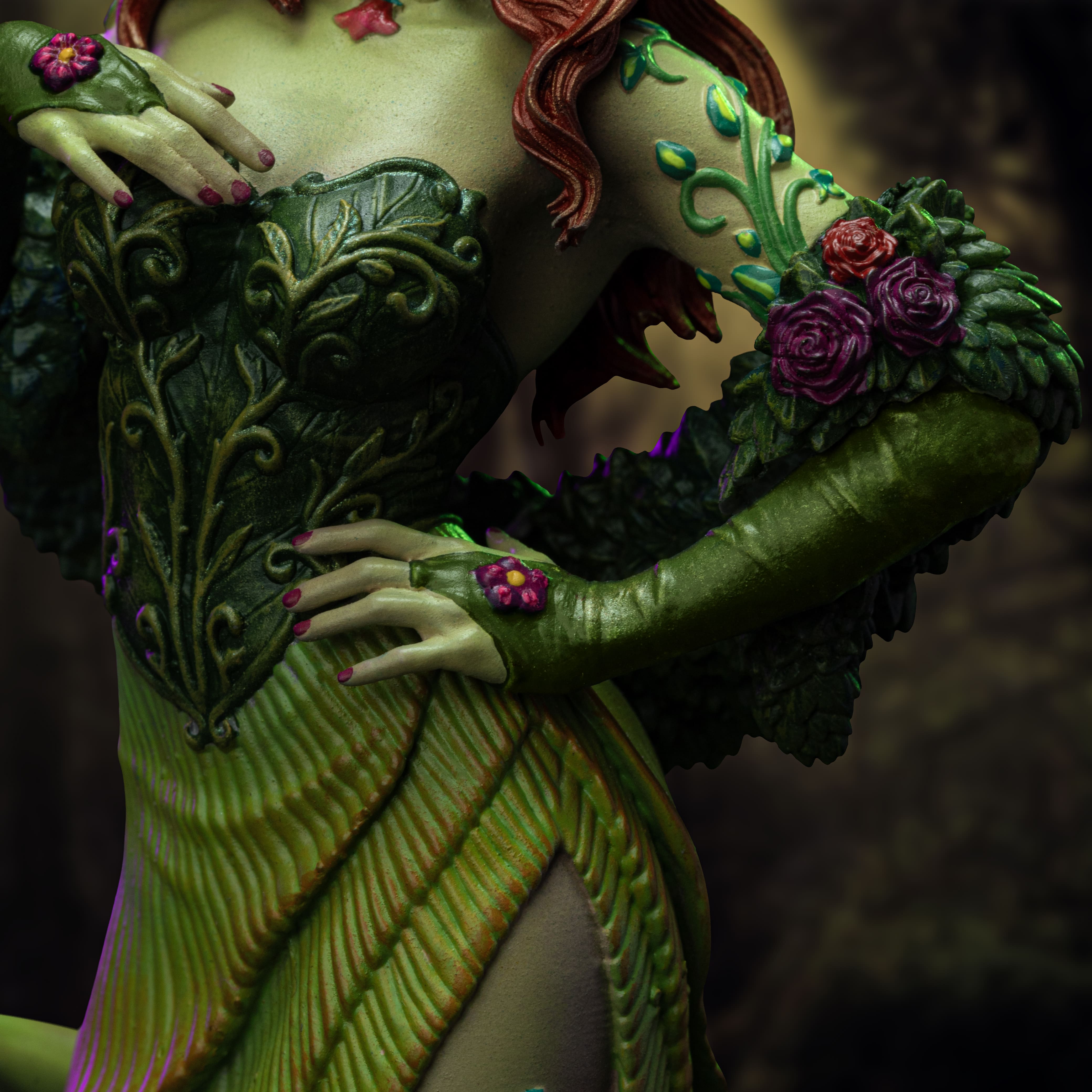 Iron Studios - Deluxe Art Scale 1/10 - DC Comics - Gotham Sirens - Poison Ivy Statue 25.5cm - flash vidéo