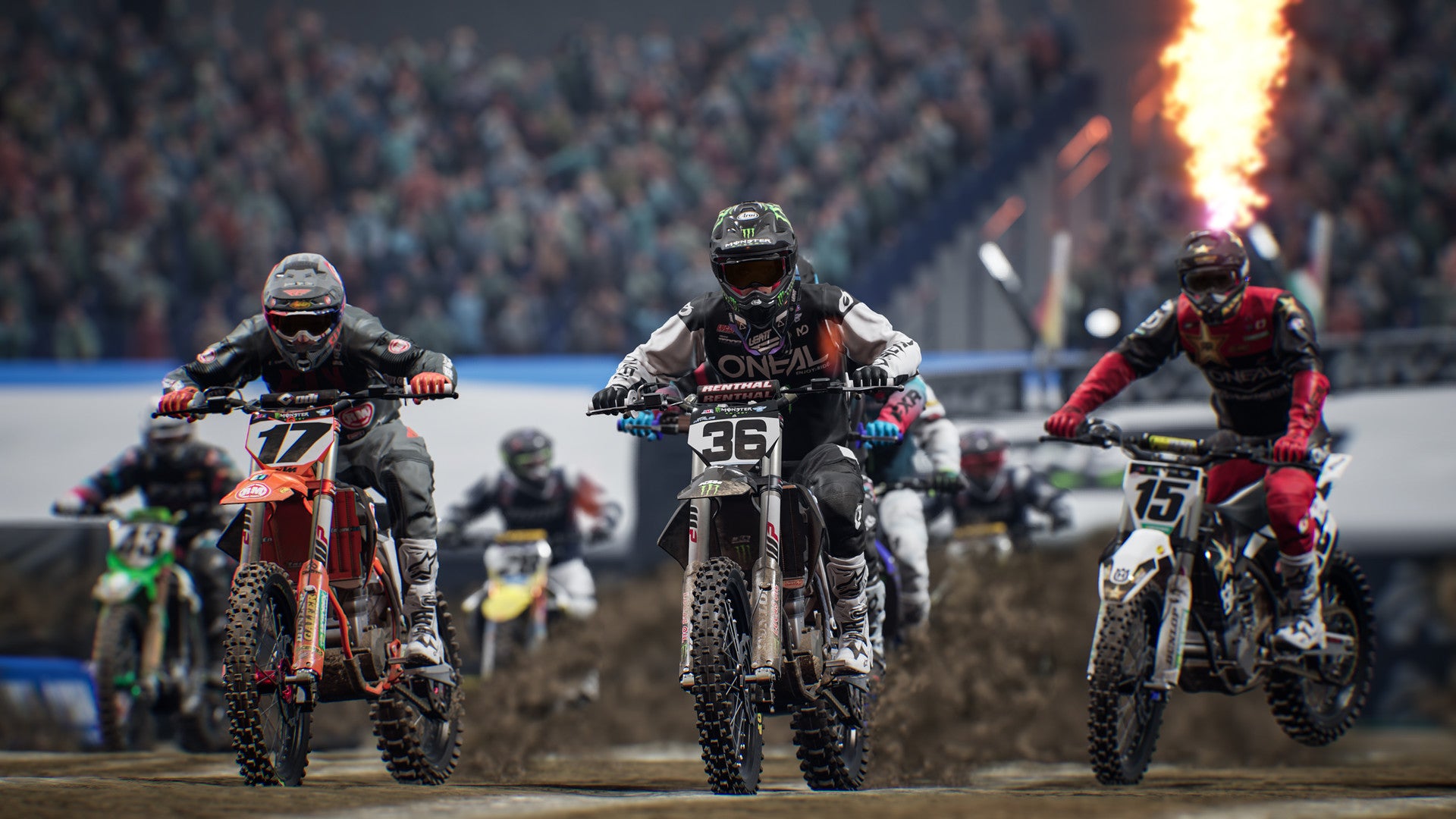 Monster Energy Supercross 5 - flash vidéo