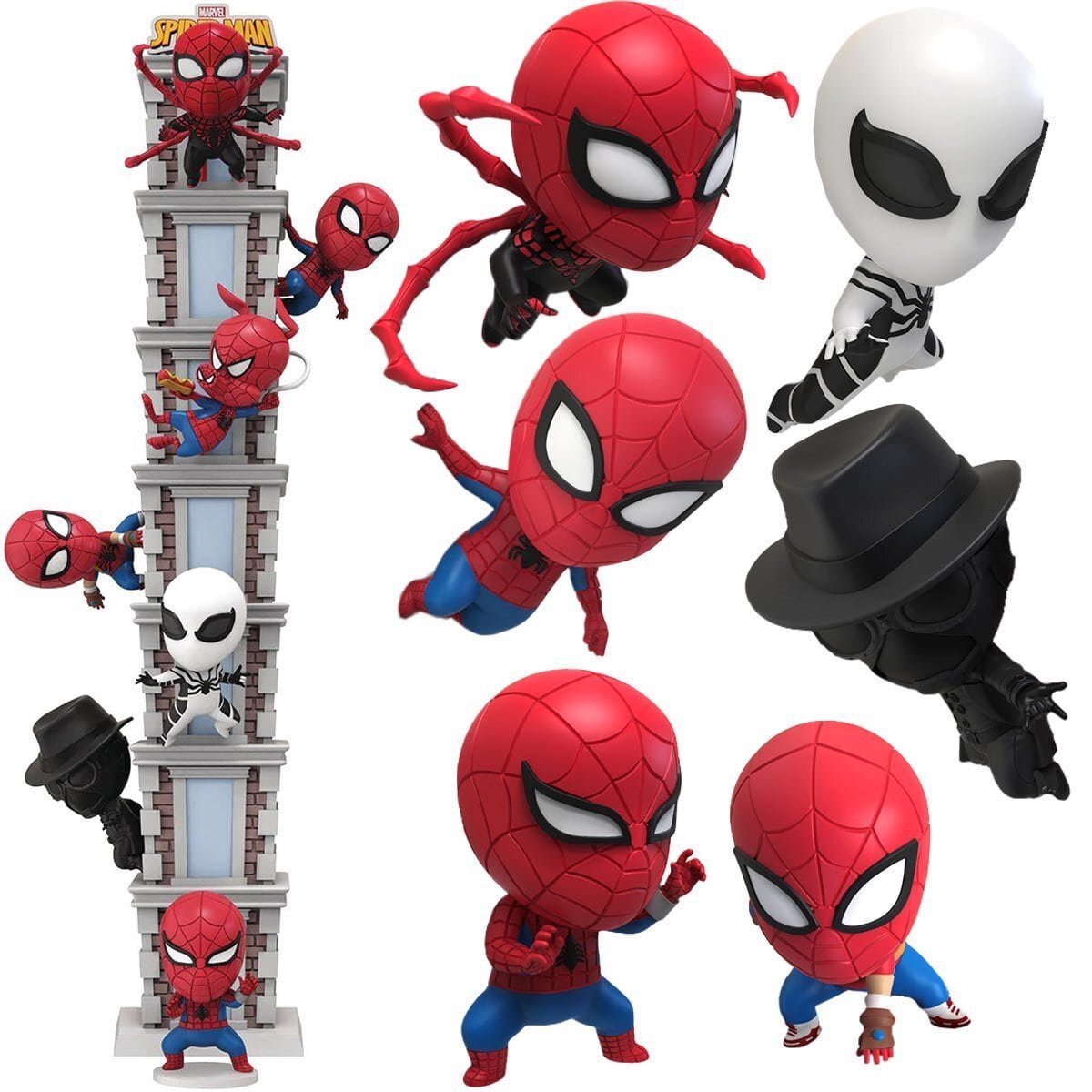 Marvel - MEA-037 - Spider-Man 60th Anniversaire Series (Set) - flash vidéo