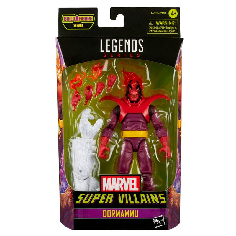 Marvel Legends Series - Build-A-Figure Série Xemnu - Marvel Super Villains Figurine d'action de Dormammu 15cm - flash vidéo