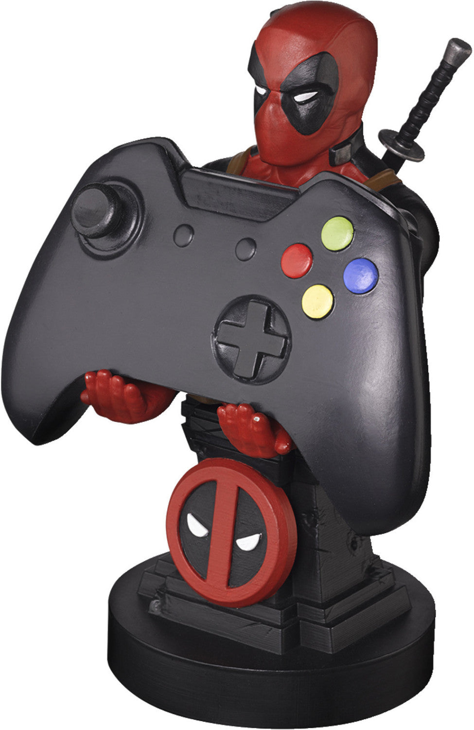 Cable Guys - Marvel - Deadpool Buste Support Chargeur pour Téléphone et Manette - flash vidéo