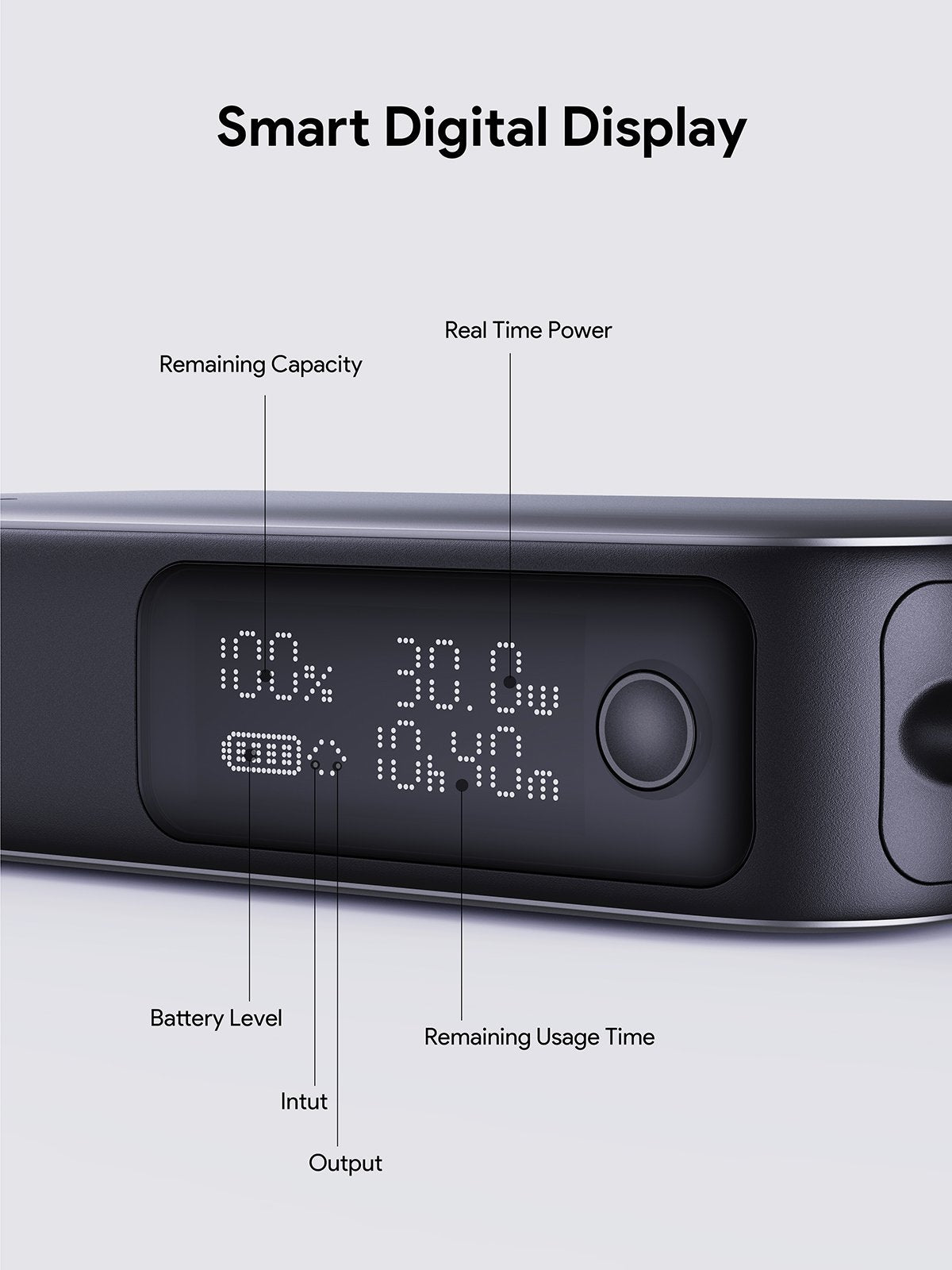 Aukey - Power Bank Spark Sling 10000mAh 30W USB-C - flash vidéo