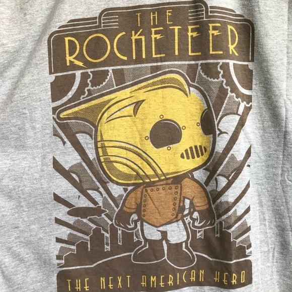 Funko Pop! Tees : The Rocketeer- XS - flash vidéo