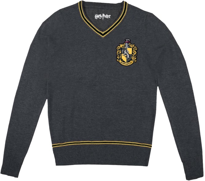 Harry Potter - Pull Anthracite Hommes Poufsouffle - M - flash vidéo