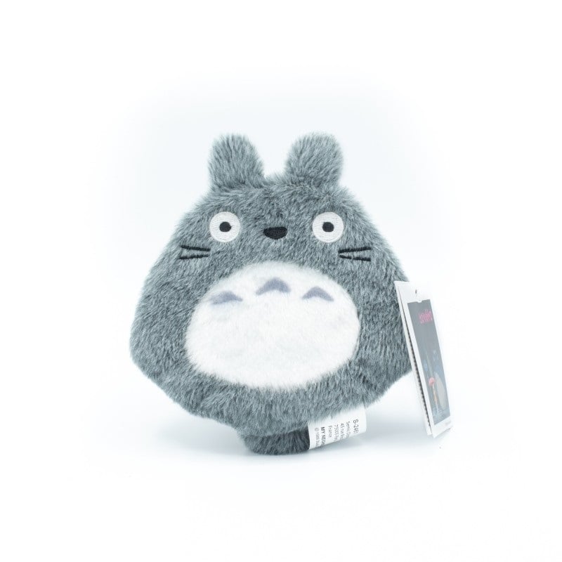 Ghibli - Mon Voisin Totoro - Porte-Monnaie Peluche Totoro Gris - flash vidéo