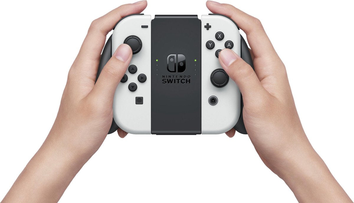 Nintendo Switch OLED Model with Docking & Joy-Con Pair White - flash vidéo