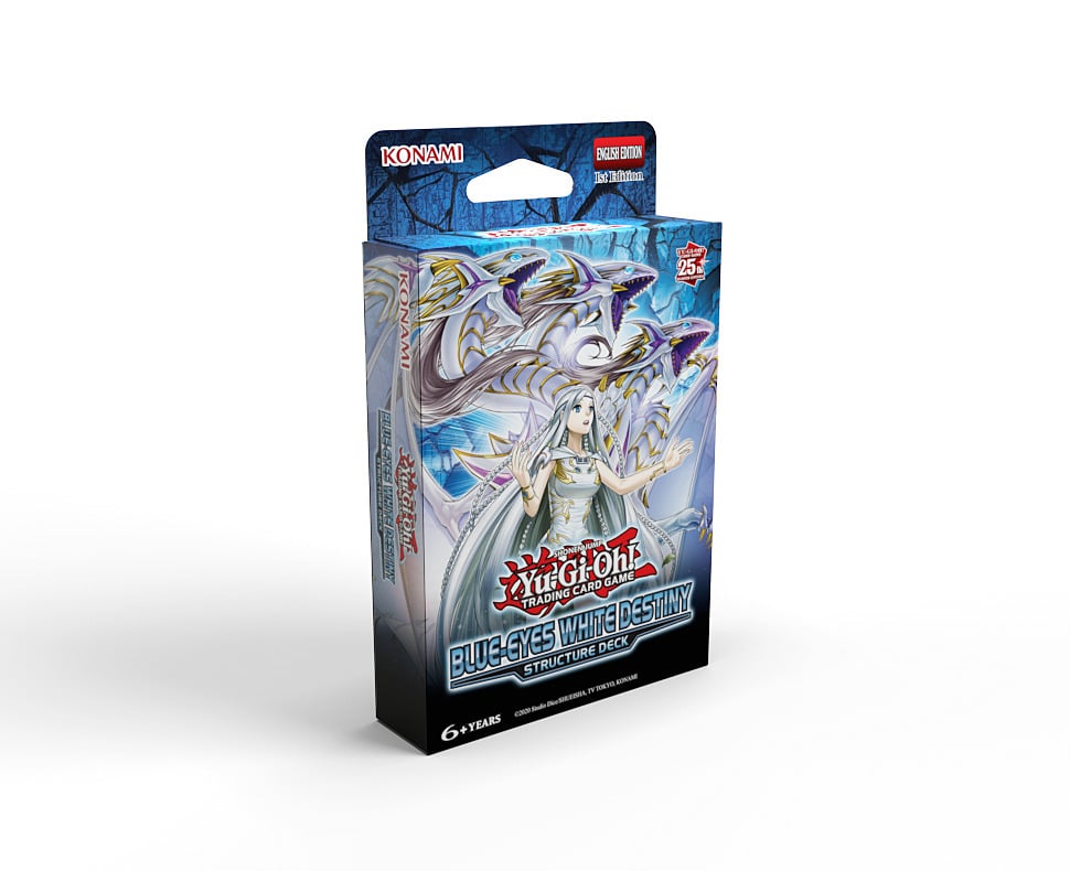 Yu-Gi-Oh! TCG - Blue-Eyes White Destiny Structure Deck Display (8 Decks) - flash vidéo