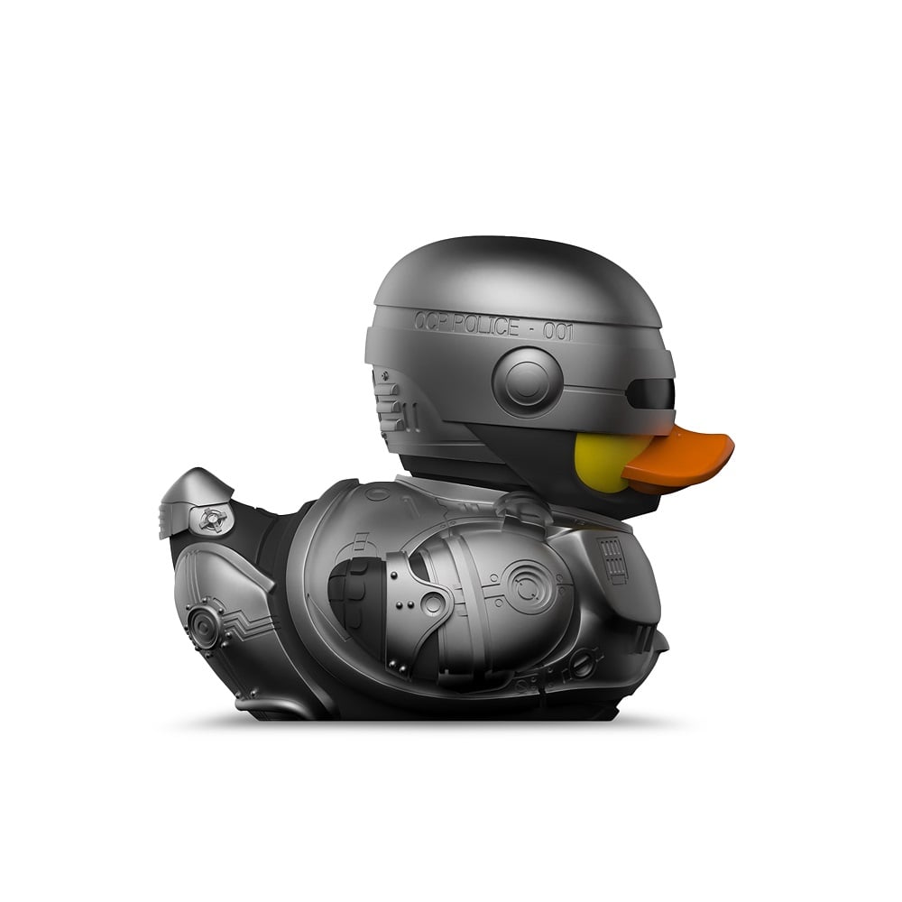 Numskull - Mini TUBBZ Canard de bain - Robocop - Alex Murphy (Édition baignoire) - 8cm - flash vidéo