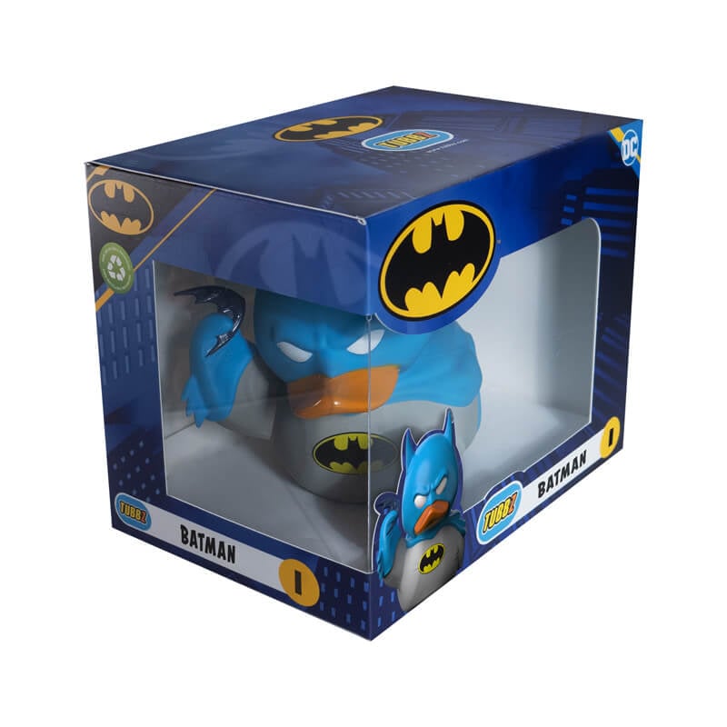 TUBBZ Canard de bain à collectionner - DC Comics - Batman (Édition standard) - flash vidéo