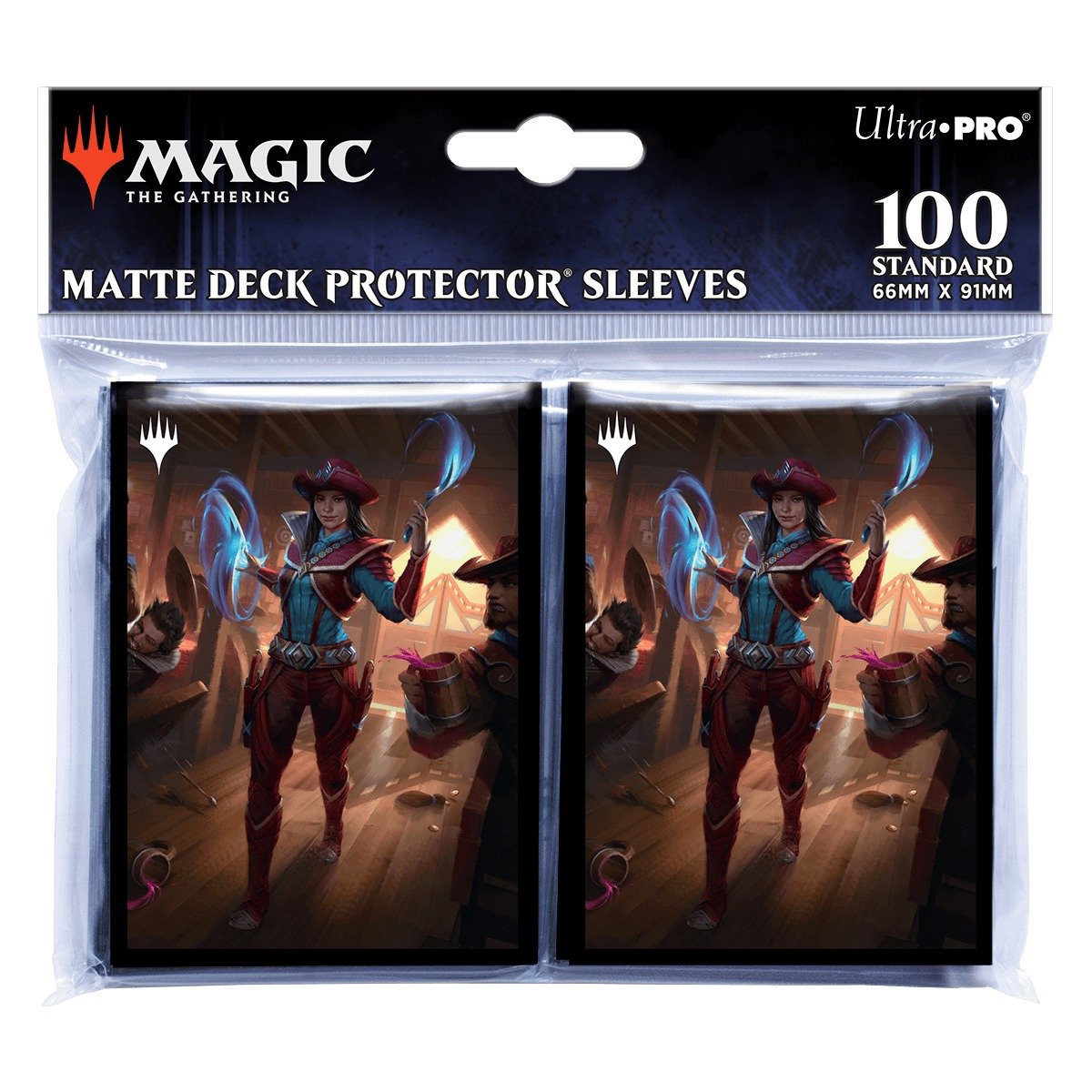 Ultra Pro - Magic: The Gathering - Outlaws of Thunder Junction - Sachet de 100 protèges cartes standard - Stella Lee (63 x 89 mm) - flash vidéo