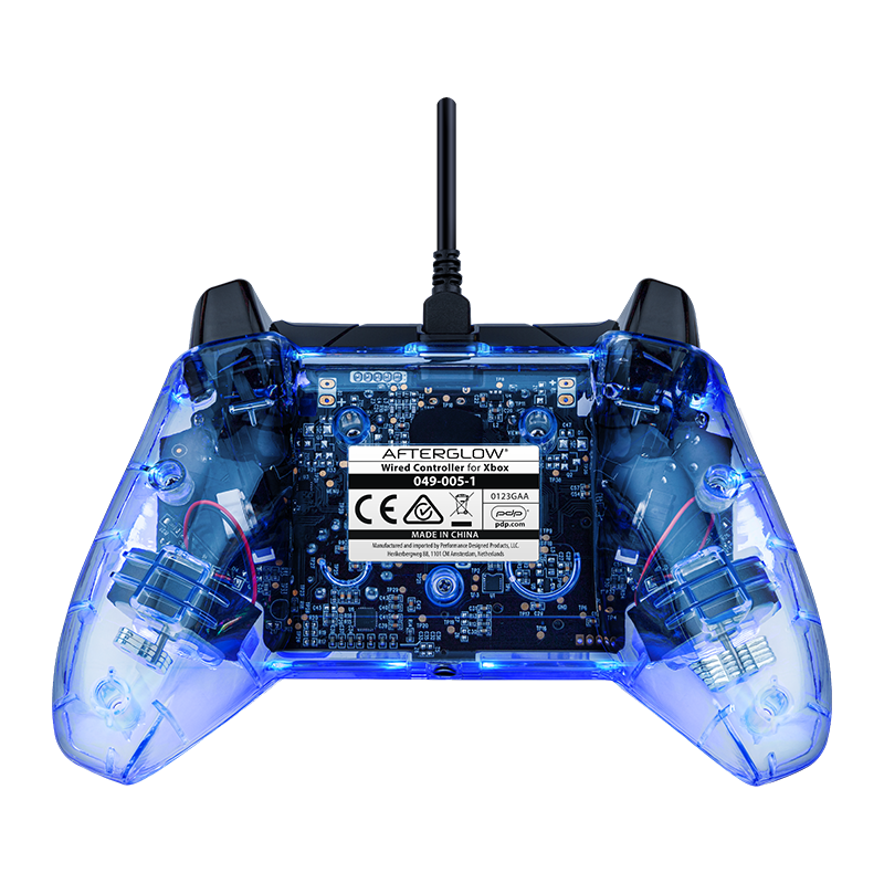 PDP - Manette filaire Afterglow Prismatic pour Xbox Series X|S et Xbox One - flash vidéo