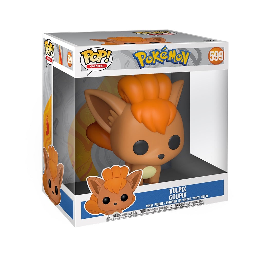 Funko Pop! Jumbo: Pokémon - Goupix 10" Super Sized Pop! MULT Merchandising - flash vidéo