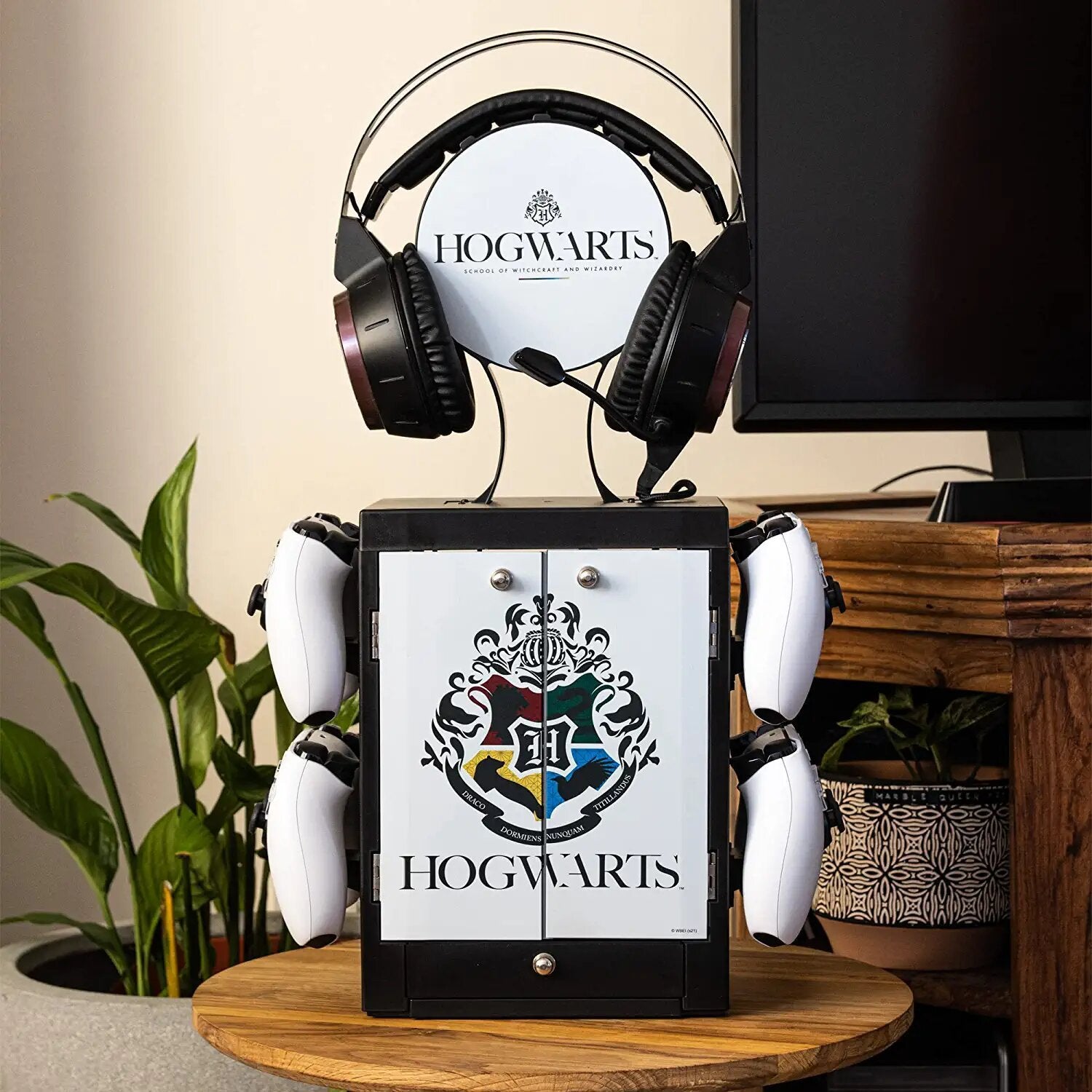 Harry Potter - Meuble de rangement officiel Poudlard pour gamer - flash vidéo