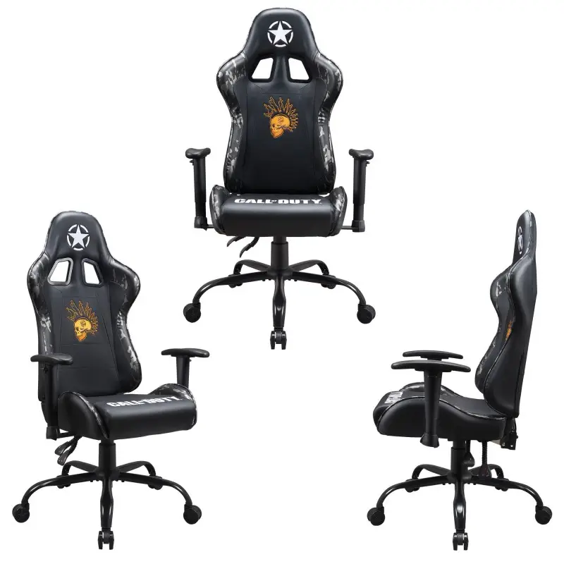 Subsonic - Call of Duty - Chaise Gaming Pro Noire et Camo - flash vidéo