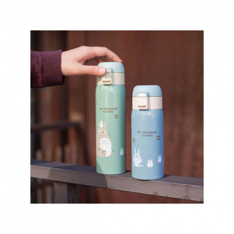 Ghibli - Mon voisin Totoro - Bouteille Thermos Vert Pâle Mat 480ml - flash vidéo