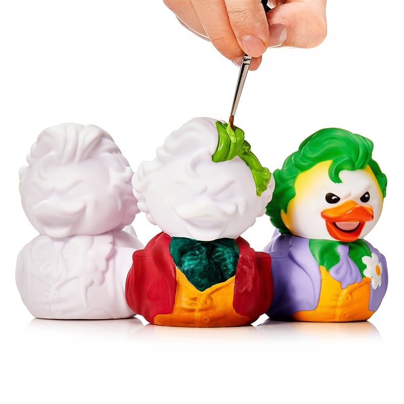 Numskull - TUBBZ Canard de bain - DC Comics - Le Joker (Édition DIY) - 9cm - flash vidéo