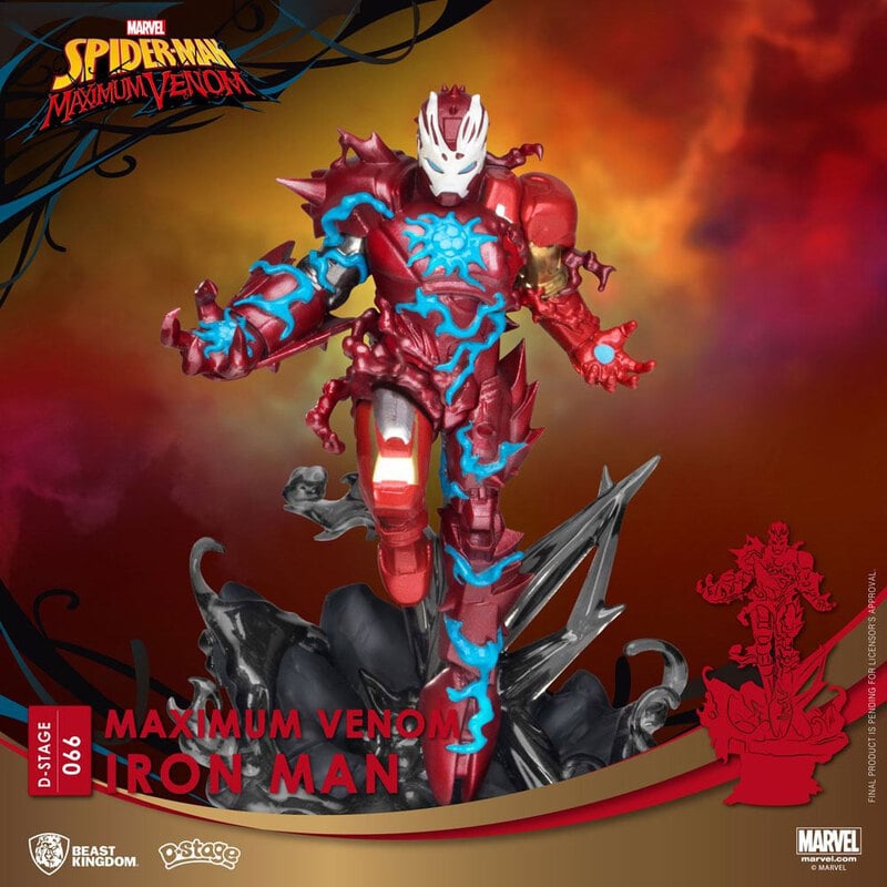 Marvel - Diorama-066 - Maximum Venom Iron Man - flash vidéo