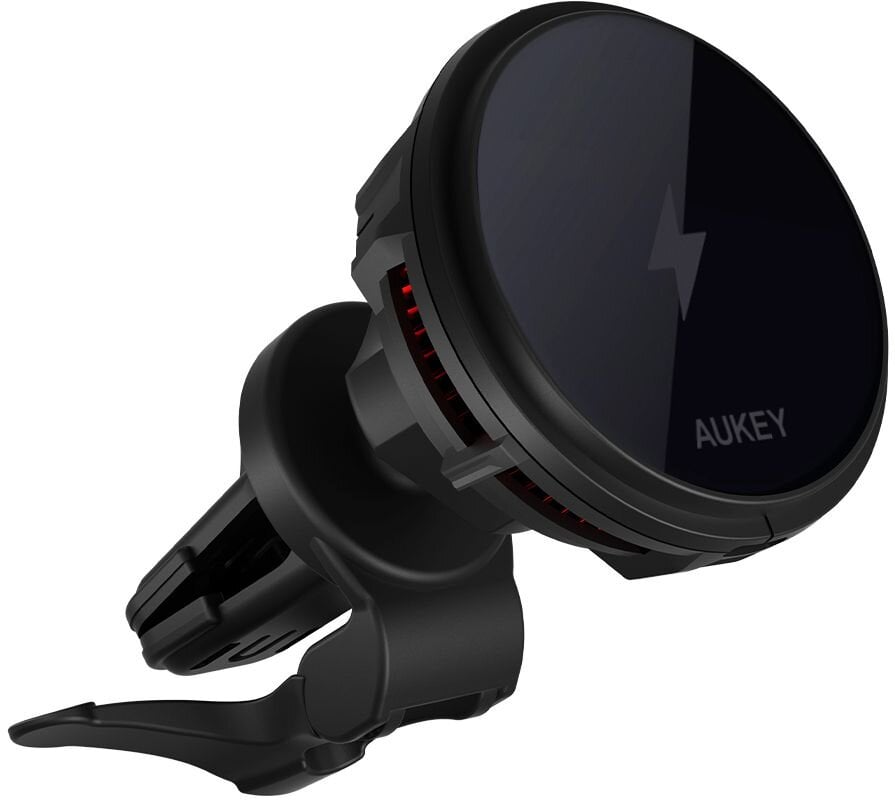 Aukey - Chargeur magnétique 15W sans fil MagLink Freeze Support de téléphone Qi2 - flash vidéo
