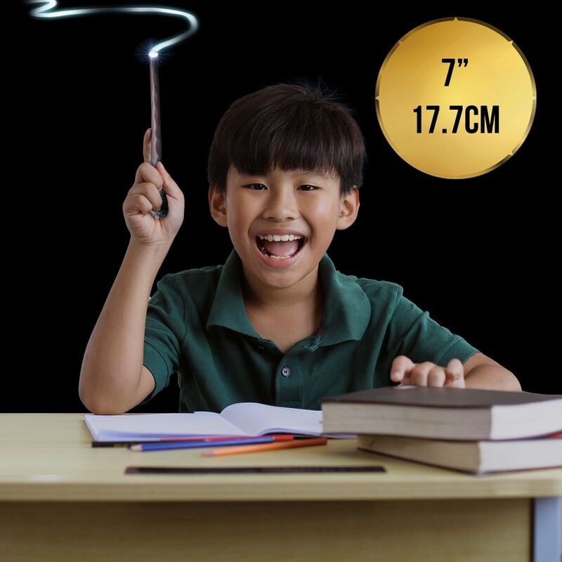 Harry Potter - Baguette Lumos de Ron 18cm - flash vidéo