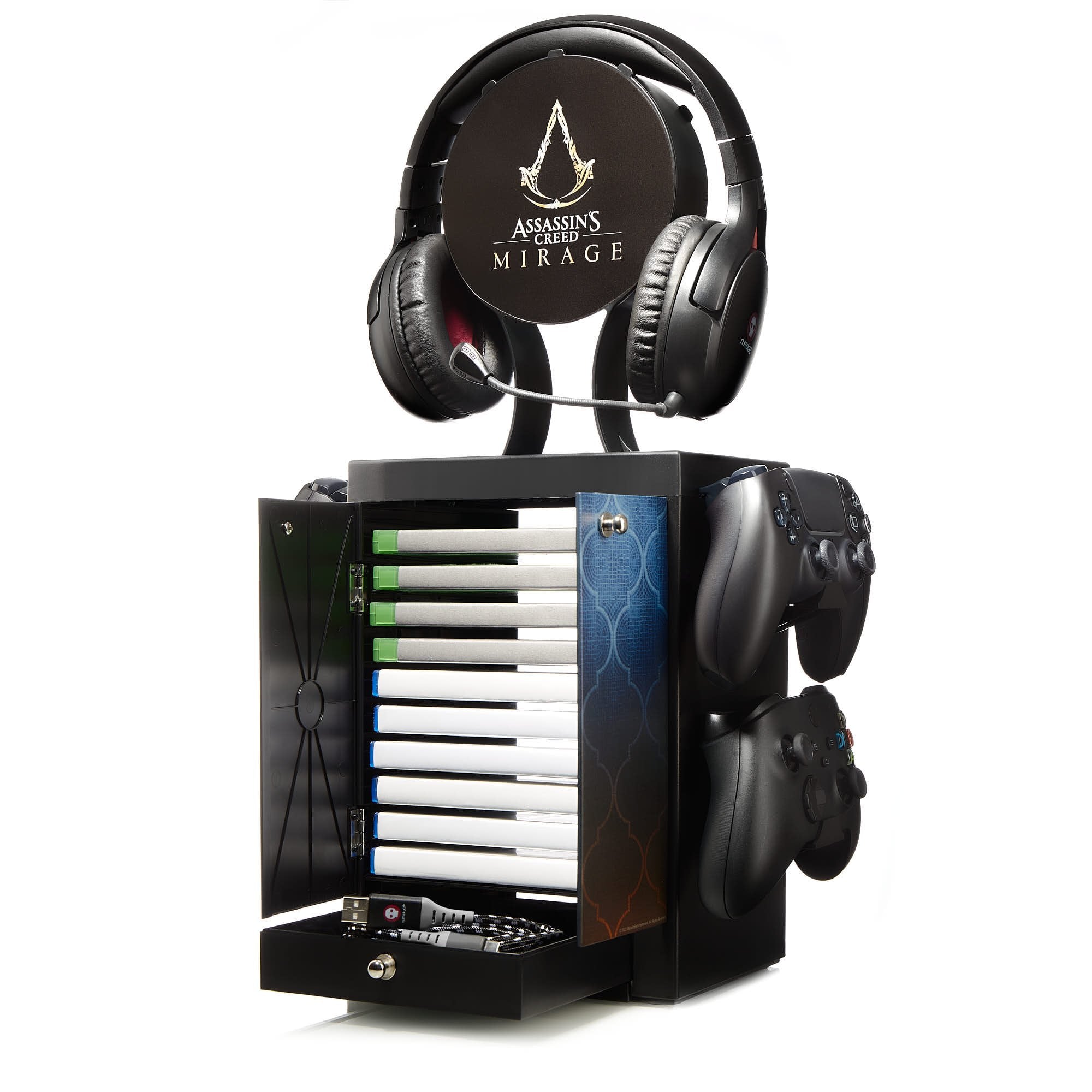 Numskull - Meuble de rangement inspiré d'Assassin's Creed pour gamer - flash vidéo