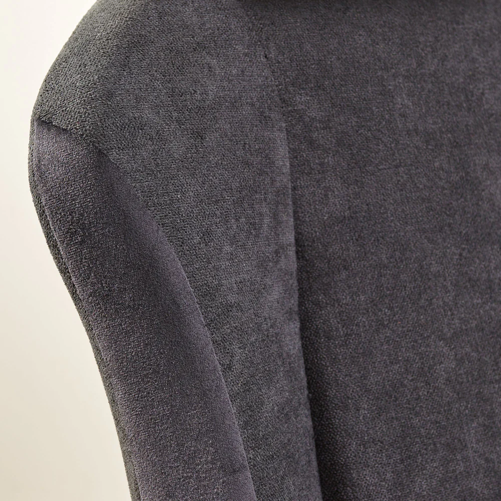 X Rocker - Chaise de bureau en tissu Messina Noire - flash vidéo