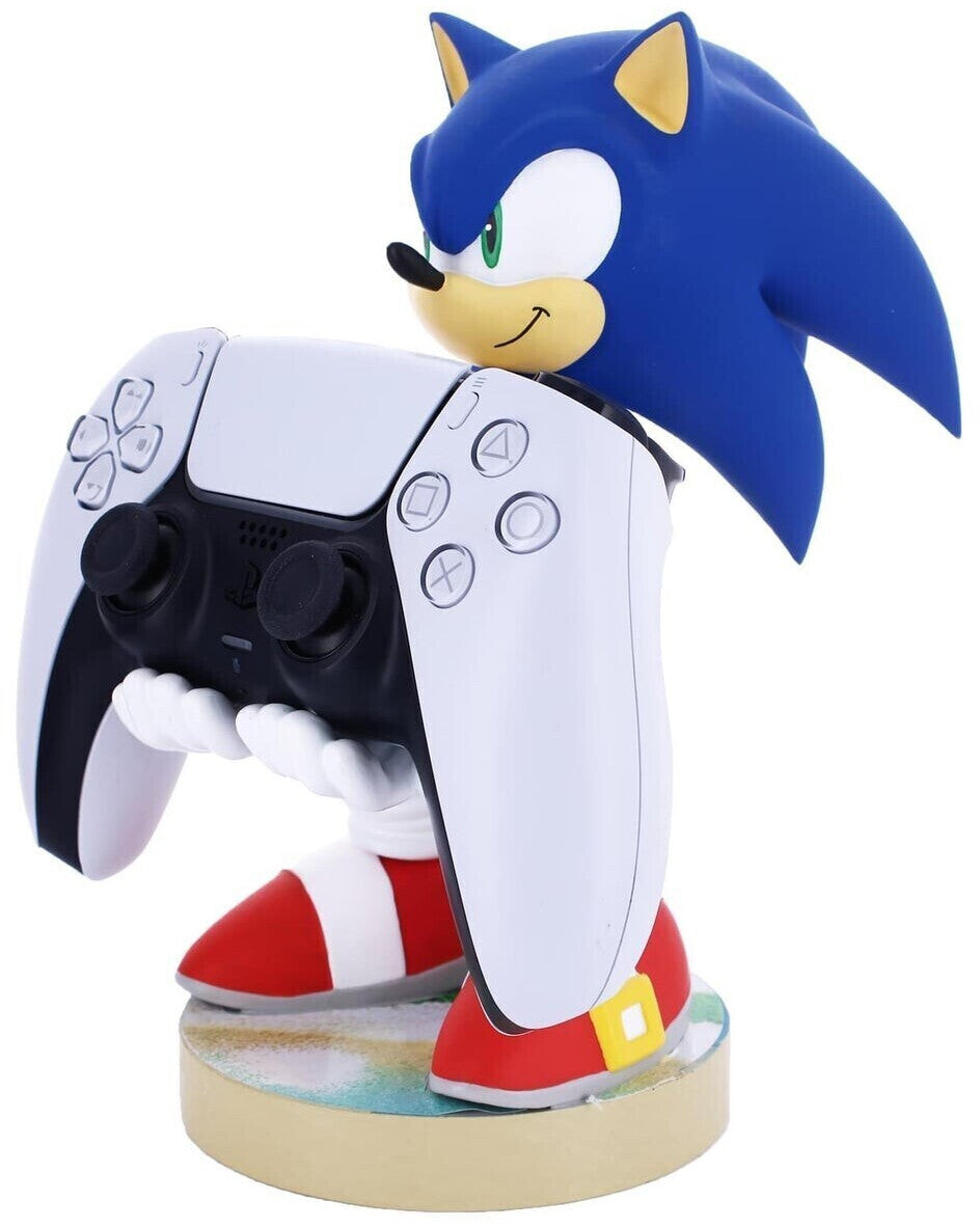 Cable Guys - Sega - Sonic the Hedgehog - Moderne Sonic Support Chargeur pour Téléphone et Manette - flash vidéo