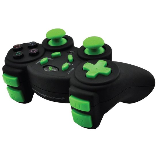 Dragonwar Dragon Shock manette sans fil Playstation 2 - flash vidéo