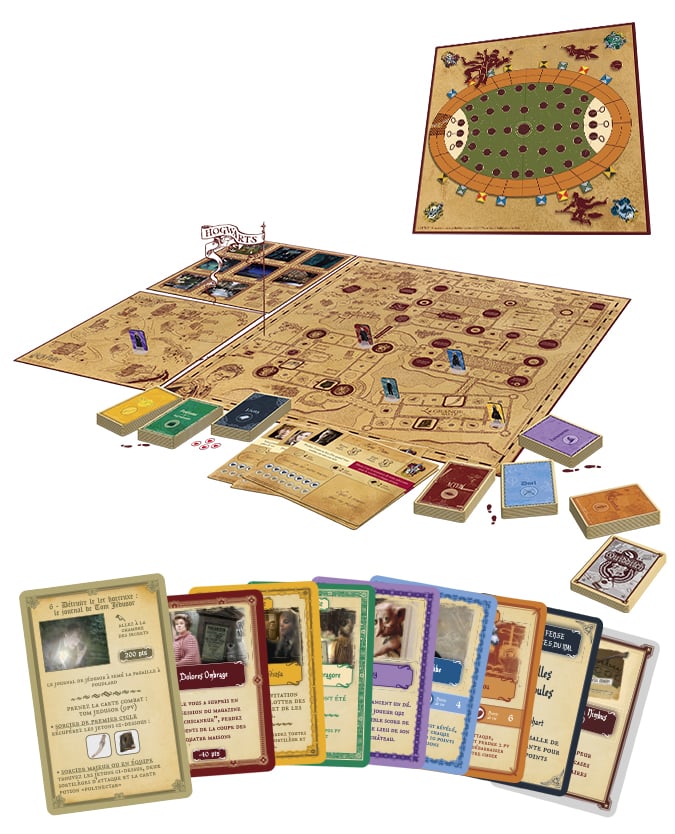 Harry Potter - Une Année à Poudlard - Le Jeu de Plateau - flash vidéo