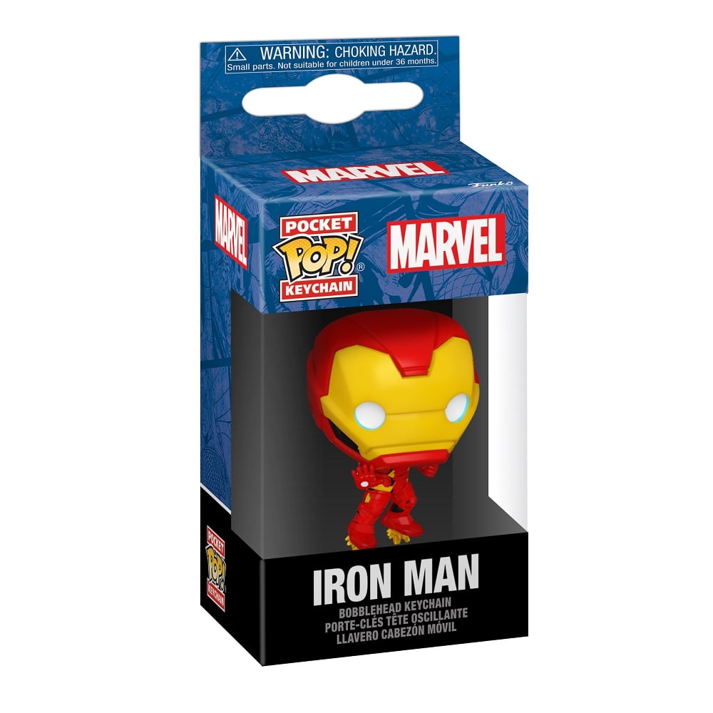 Funko Pocket Pop! Keychain: Marvel New Classics - Iron Man - flash vidéo