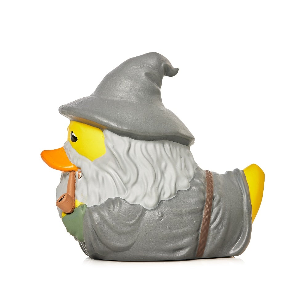 Numskull - Mini TUBBZ Canard de bain - Le Seigneur des anneaux - Gandalf le Gris (Édition baignoire) - 8cm - flash vidéo