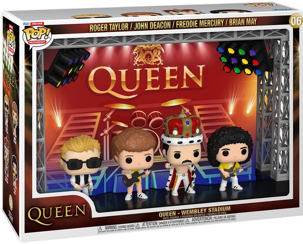 Funko Pop! Moment Deluxe: Queen - Wembley Stadium - flash vidéo