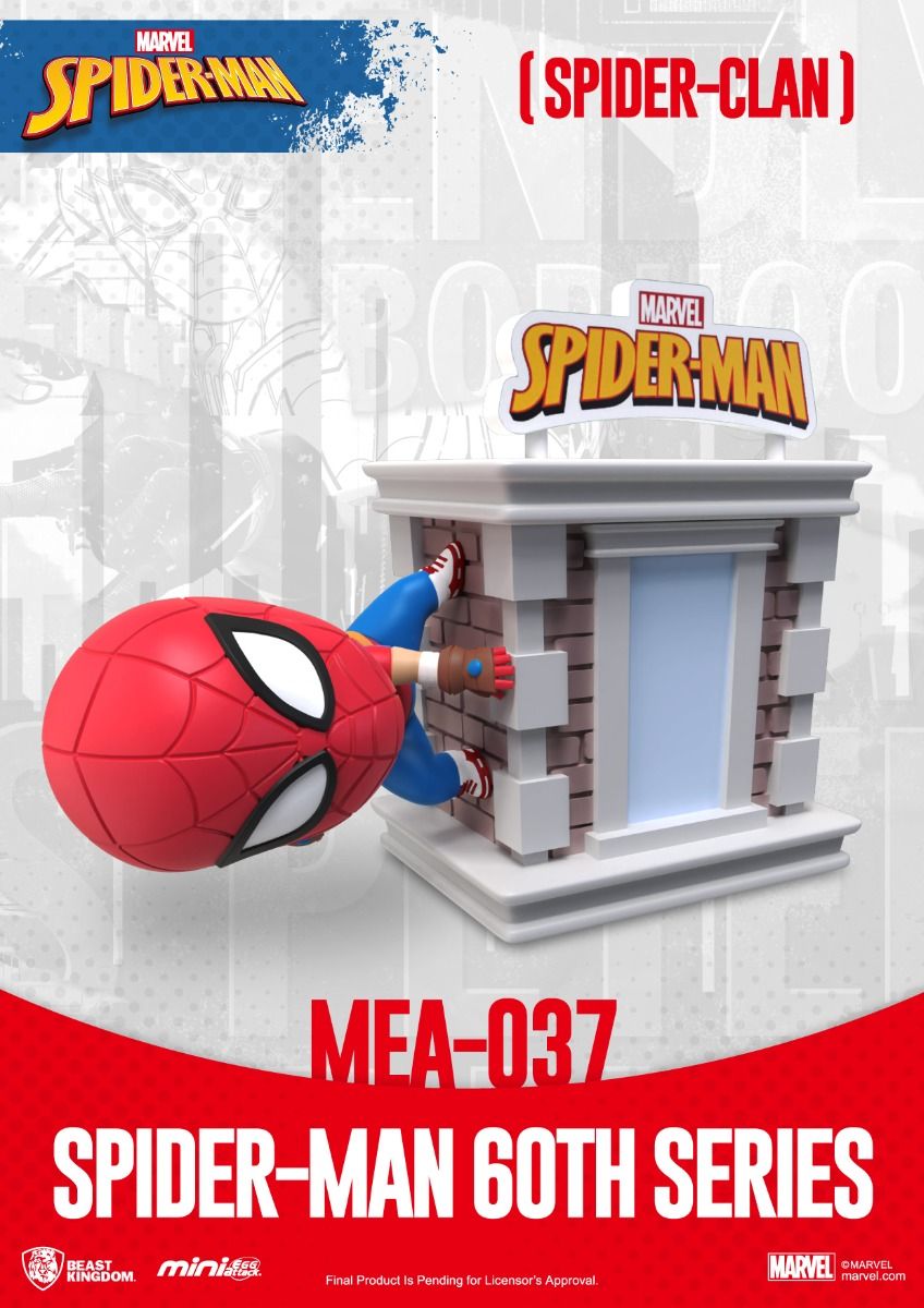 Marvel - MEA-037 - Spider-Man 60th Anniversaire Series (Set) - flash vidéo