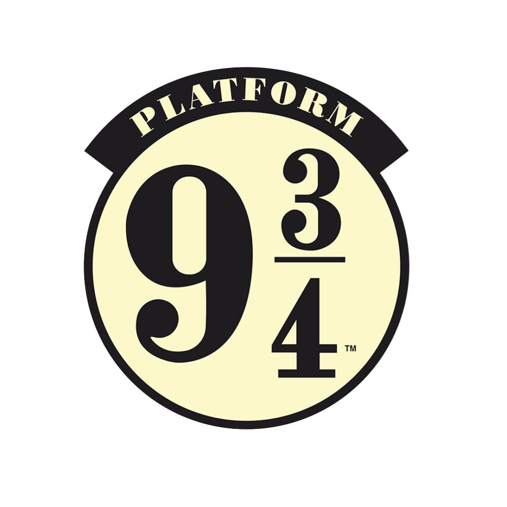 Wizarding World - Harry Potter - Panneau - Voie 9 3/4 - flash vidéo