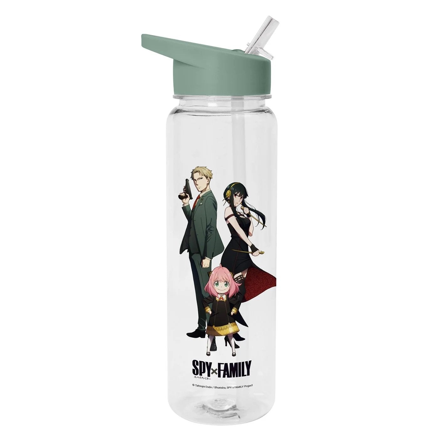 Spy x Family - Bouteille d'eau réutilisable Cool vs Family - flash vidéo