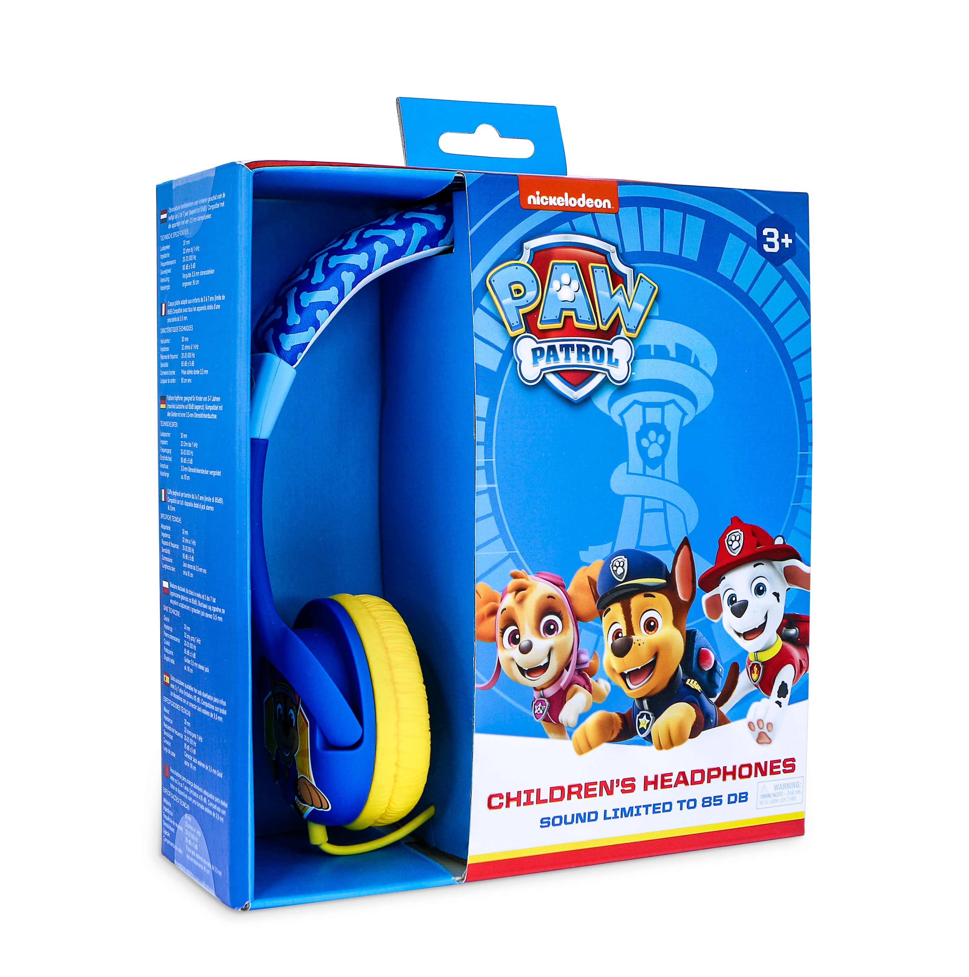 PAW Patrol : La Pat' Patrouille - Casque audio Chase pour enfants - flash vidéo
