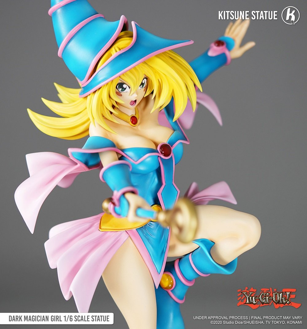 Legend Figure - Yu-Gi-Oh! - La Magicienne des Ténèbres 1/6 Statue 40cm - flash vidéo