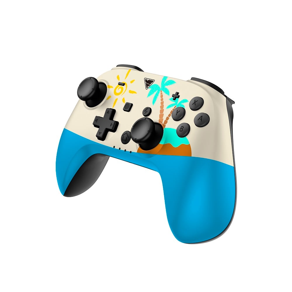 DragonShock - Manette compacte sans fil Bluetooth PopTop The Island pour Nintendo Switch et Switch OLED - flash vidéo